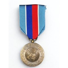 Médaille ONU maintien de la paix Haiti Minuha
