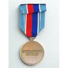 Médaille ONU maintien de la paix Haiti Minuha