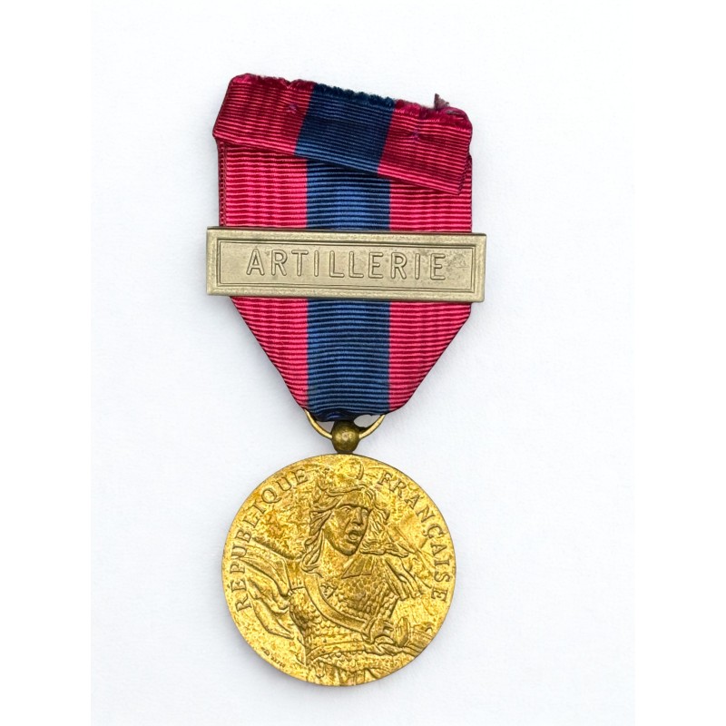 Médaille de la Défense Nationale - Bronze - Agrafe Artillerie