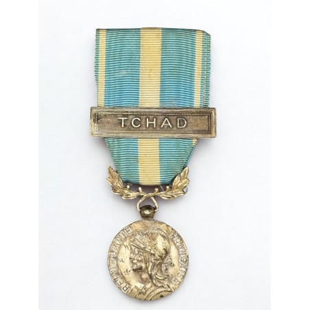 Médaille d'Outre-Mer - Agrafe Tchad