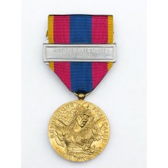 Médaille de la Défense Nationale - Or - Agrafe Missions d'Assistance Extérieure