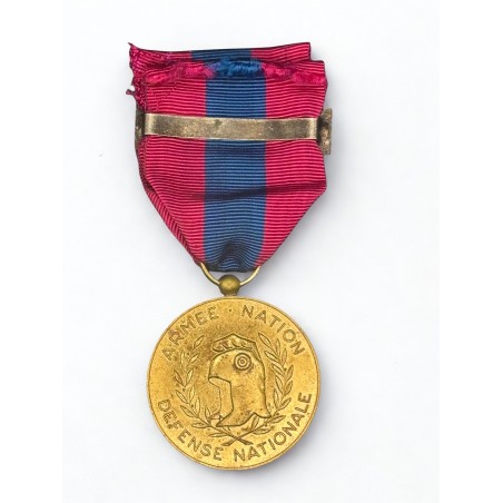 Médaille de la Défense Nationale - Bronze - Agrafe Gendarmerie Nationale
