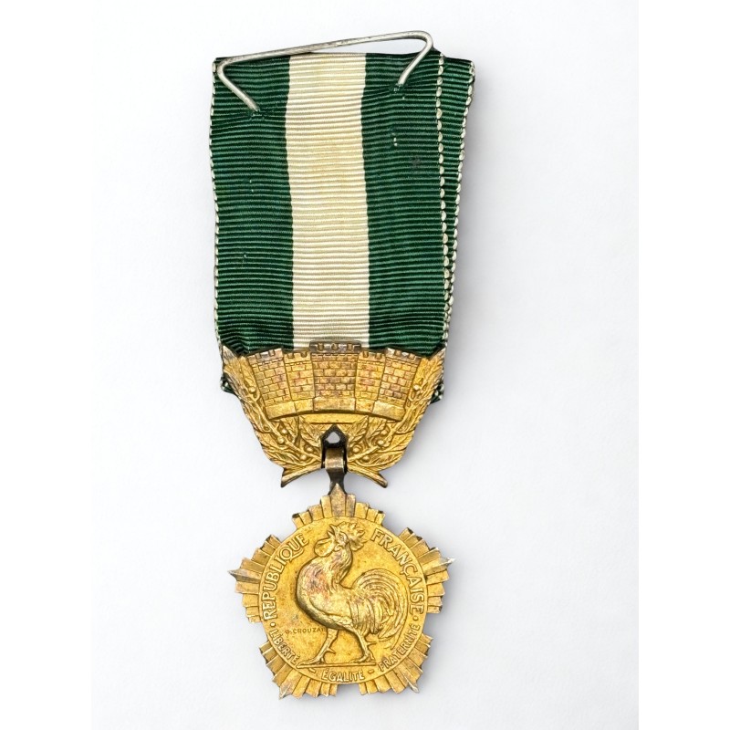 Médaille d’honneur départementale et communale