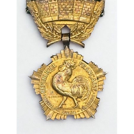 Médaille d’honneur départementale et communale