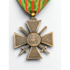 Croix de guerre 1914-1918 - 1 citation