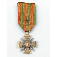 Croix de guerre 1914-1918 - 1 citation