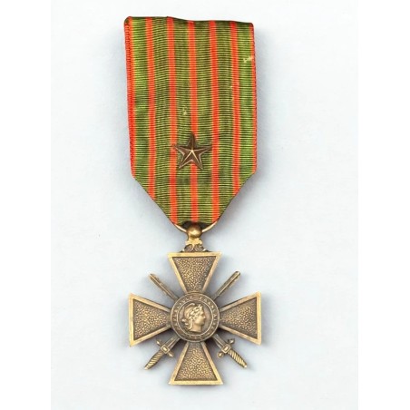Croix de guerre 1914-1918 - 1 citation