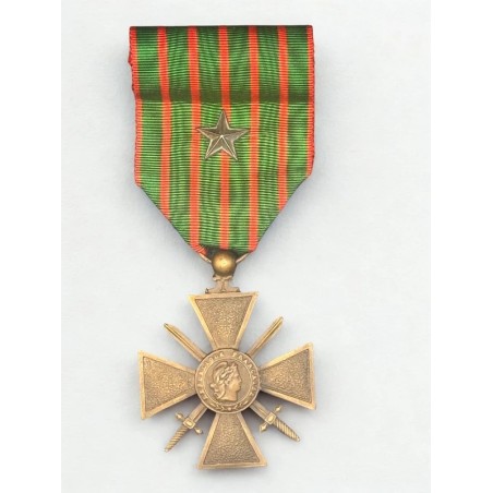Croix de guerre 1914-1918 - 1 citation
