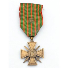 Croix de guerre 1914-1918 - 1 citation