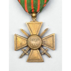 Croix de guerre 1914-1918 - 1 citation