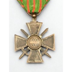 Croix de guerre 1914-1918 - 1 citation
