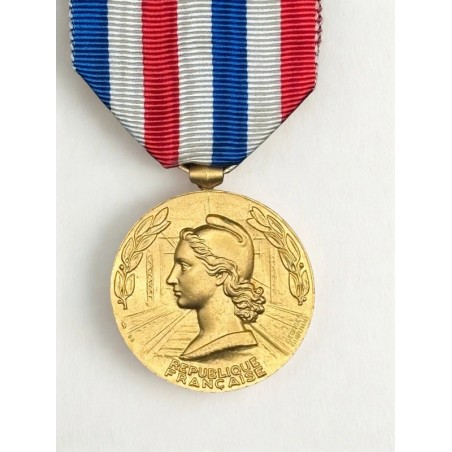 Médaille d’honneur des chemins de fer  - Echelon Vermeil