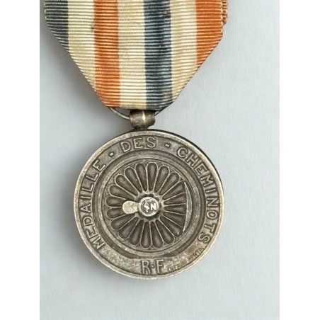 Médaille d’honneur des chemins de fer  - Echelon Argent