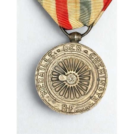 Médaille d’honneur des chemins de fer  - Echelon Argent