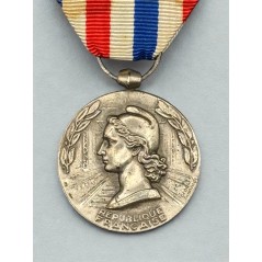 Médaille d’honneur des chemins de fer  - Echelon Argent