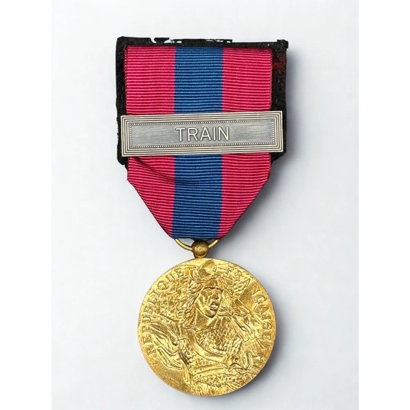 Médaille de la Défense Nationale - Bronze - Agrafe Train