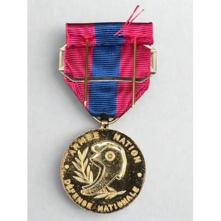 Médaille de la Défense Nationale - Bronze - Agrafe Missions d'Assistance Extérieure