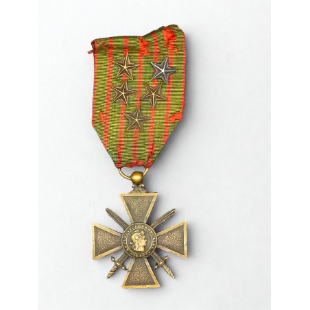 Croix de guerre 1914-1918 - 5 citations